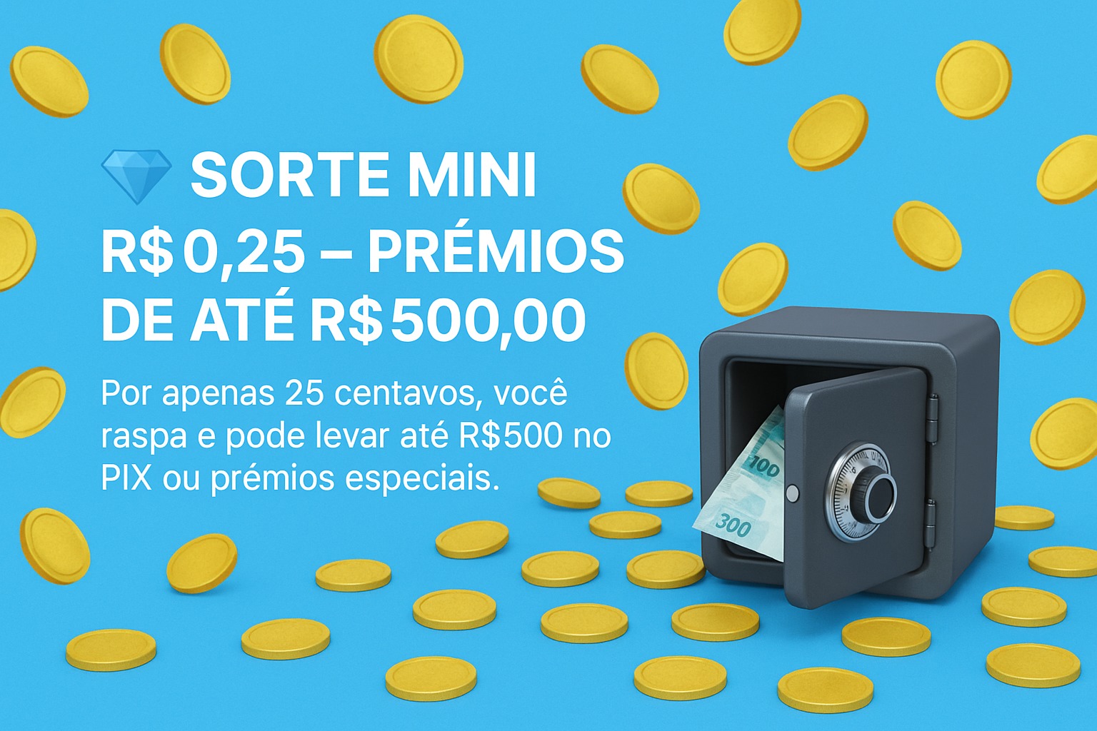 💎 SORTE MINI — R$0,25